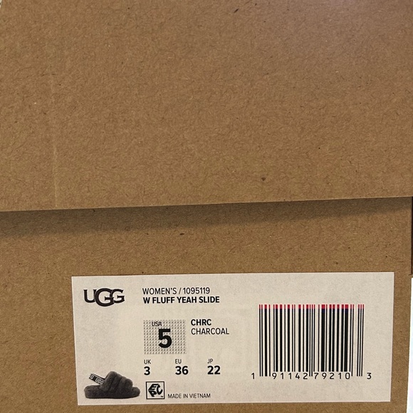 Uggs Fluff Yeah Slippers - WMN size 5 - Picture 3 of 3